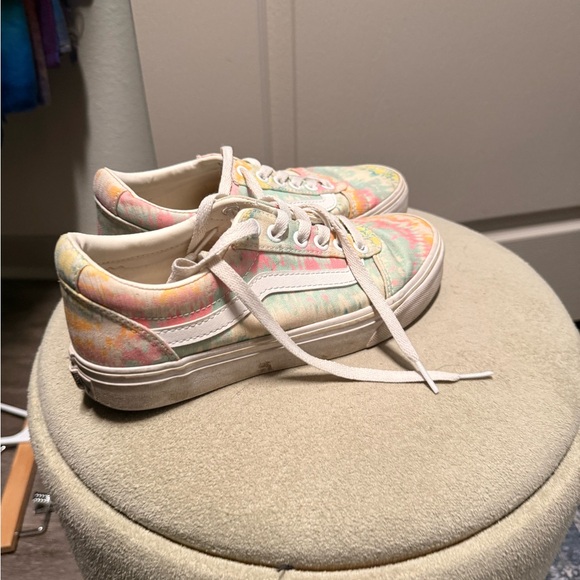 Vans Shoes - Vans Multicolor Tie-Dye Athletic Shoes